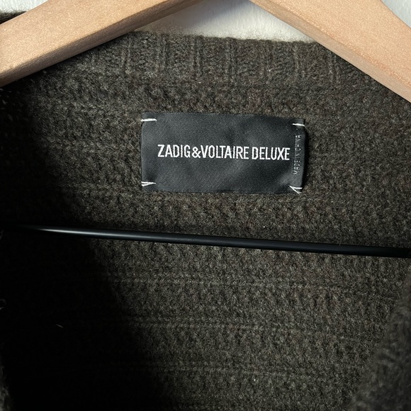 Zadig & Voltaire Athina Deluxe cashmere sweater medium - Picture 7 of 7